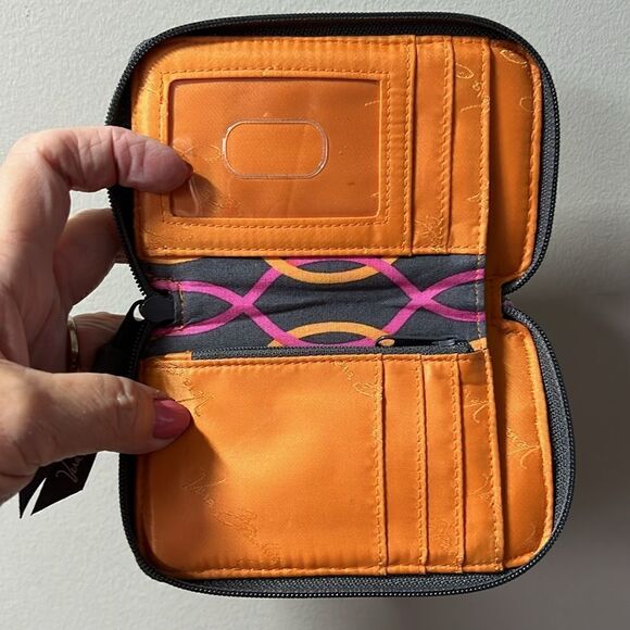 Vera Bradley Jazzy Blooms Wallet/Wristlet - Picture 3 of 4